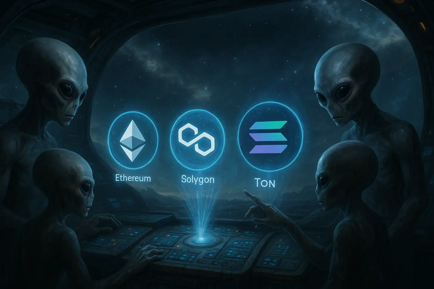 Как выбрать блокчейн-платформу для DeFi: сравнение Ethereum, Polygon, Solana, TON