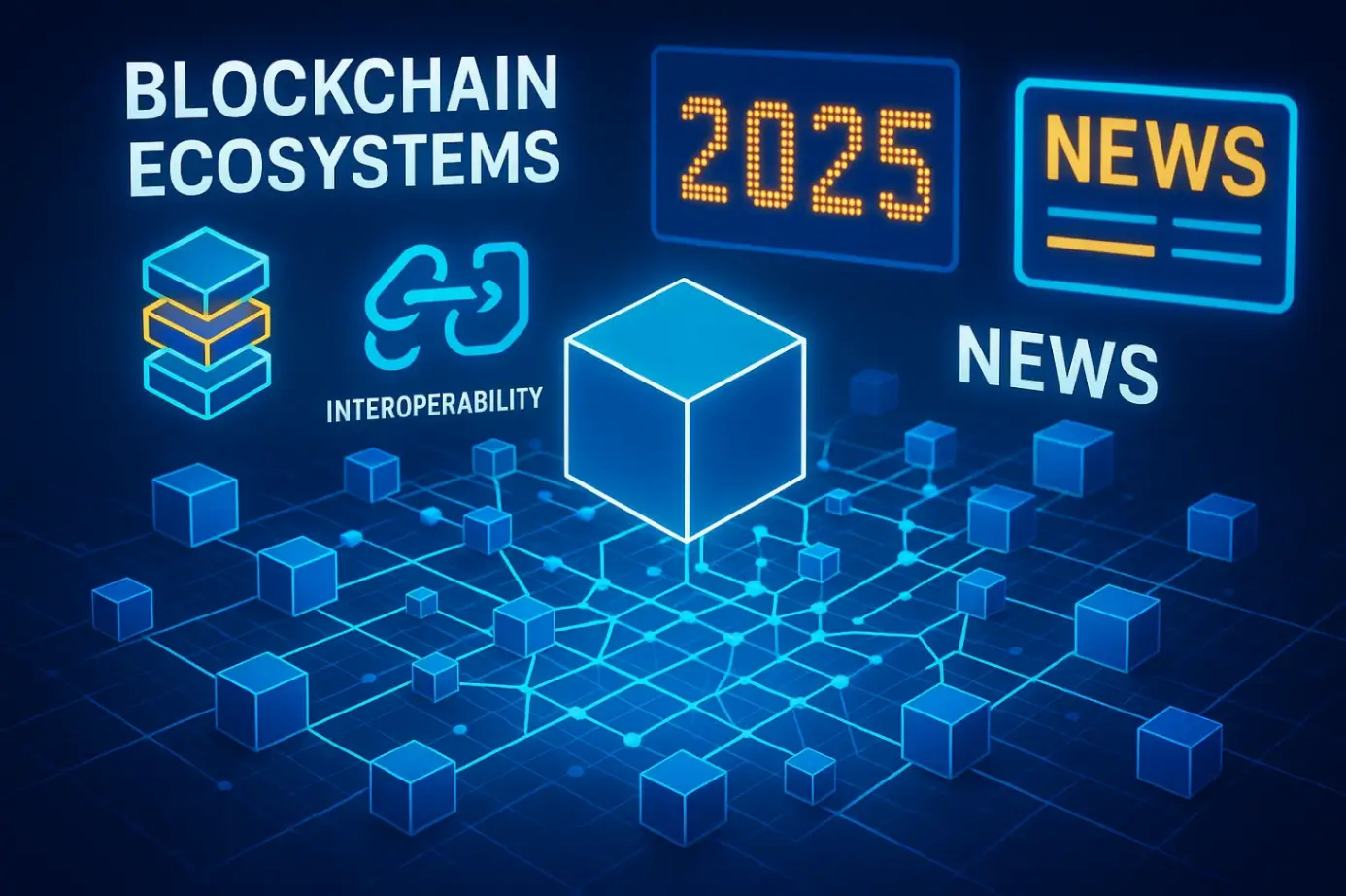 Blockchain-экосистемы: архитектура, межцепочечность и новости 2025 года